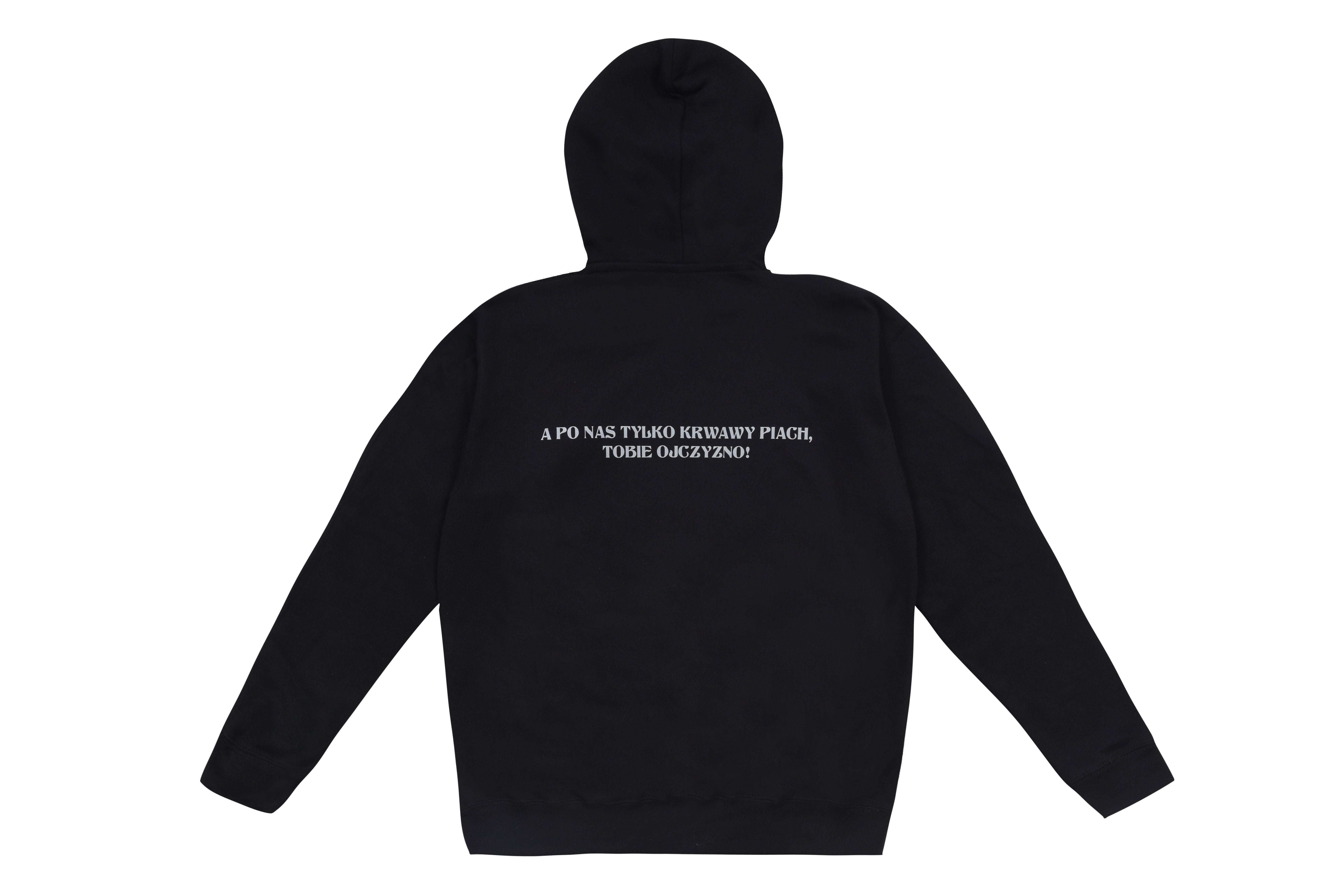 Bluza rozpinana / Zip Hoodie - Black Drugie zdjęcie produktu
