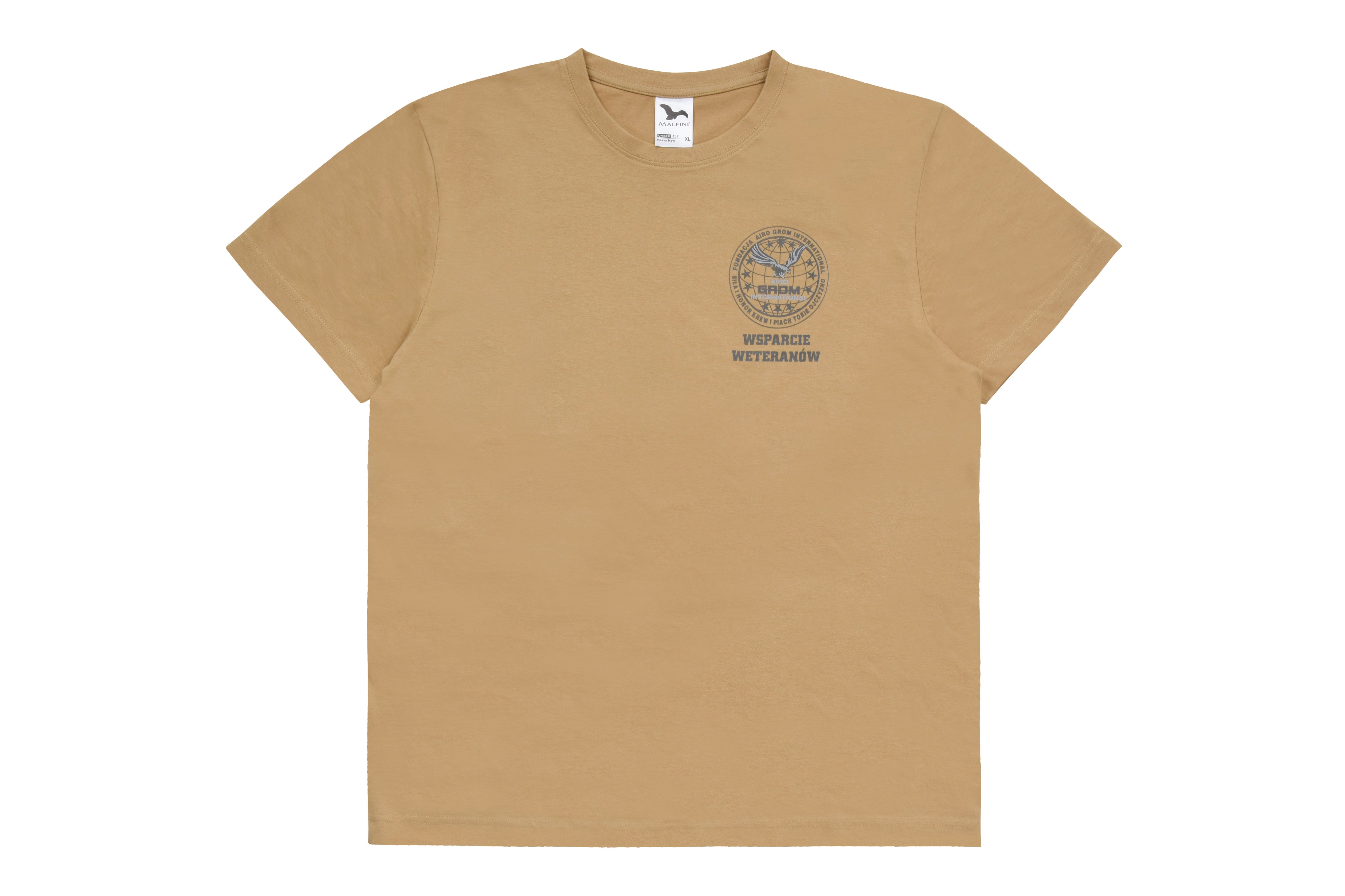 T-shirt Wsparcie Weteranów - Coyote Główne zdjęcie produktu
