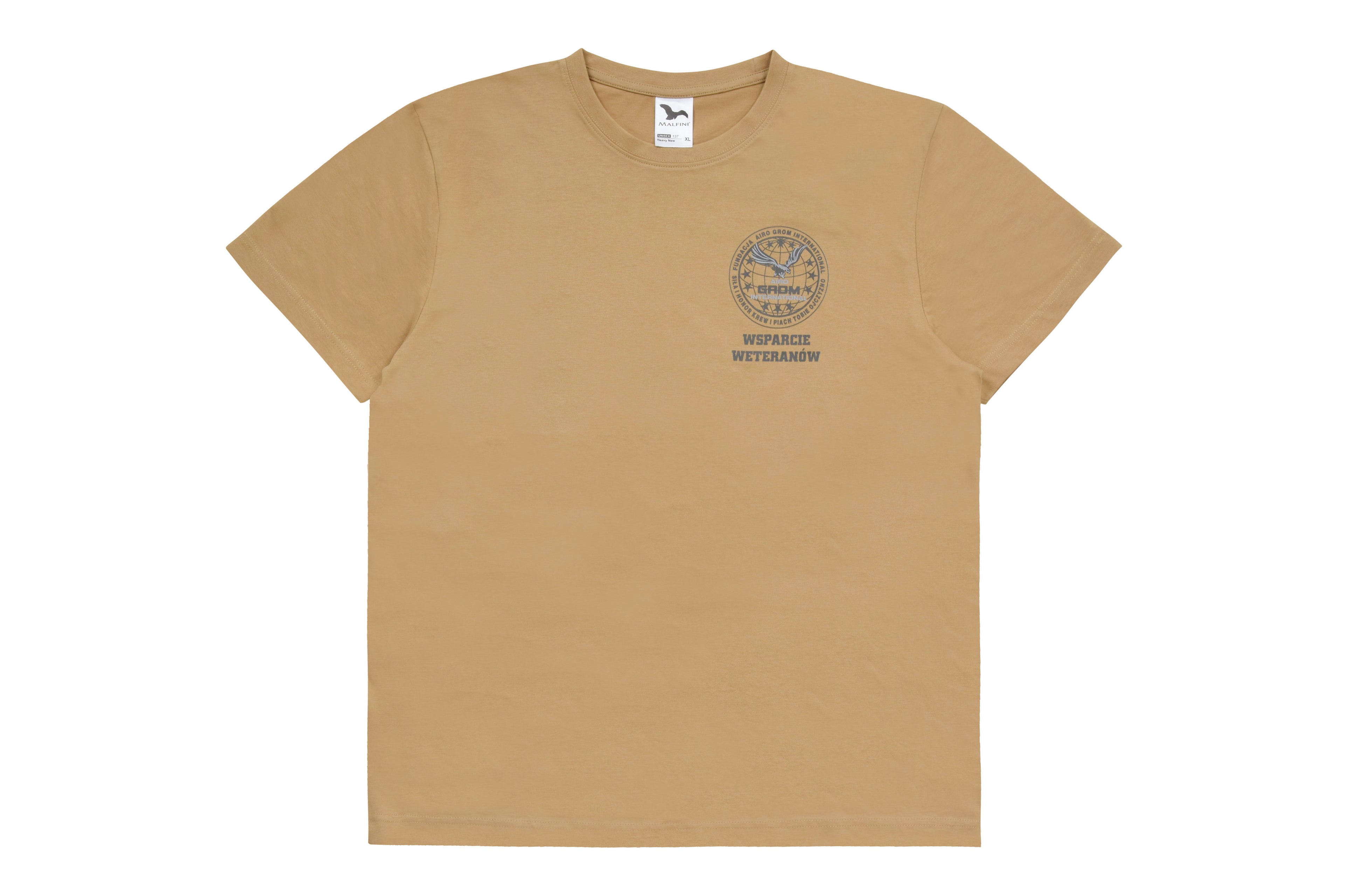 T-shirt Wsparcie Weteranów - Coyote