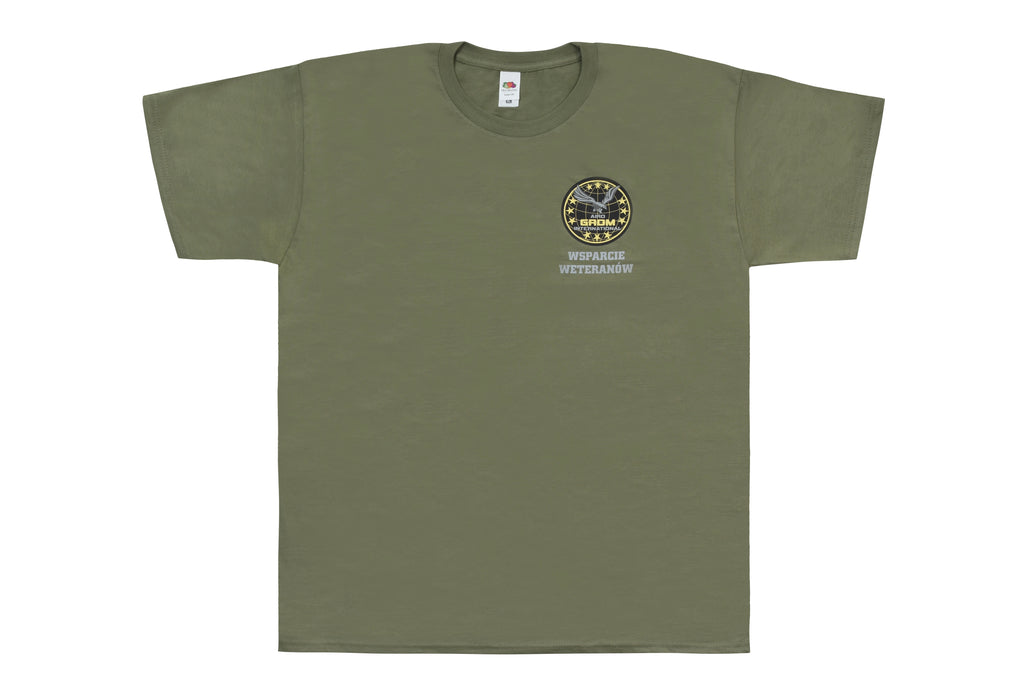 T-shirt Wsparcie Weteranów - Olive