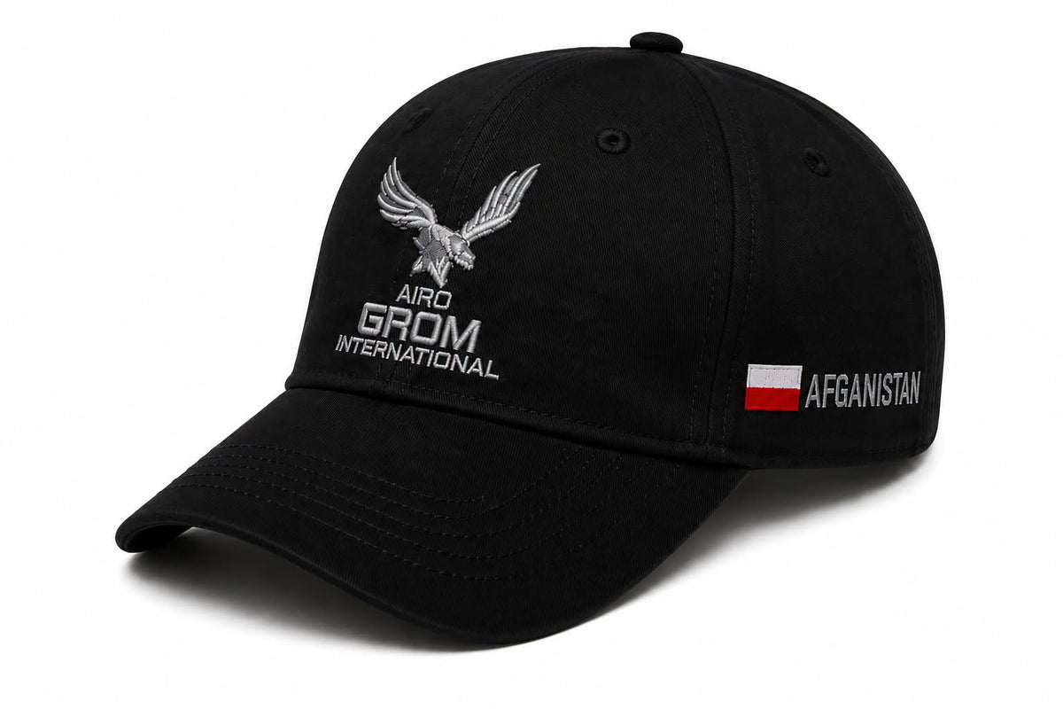Czapka Dad Cap - Afganistan - Tactical Black Główne zdjęcie produktu