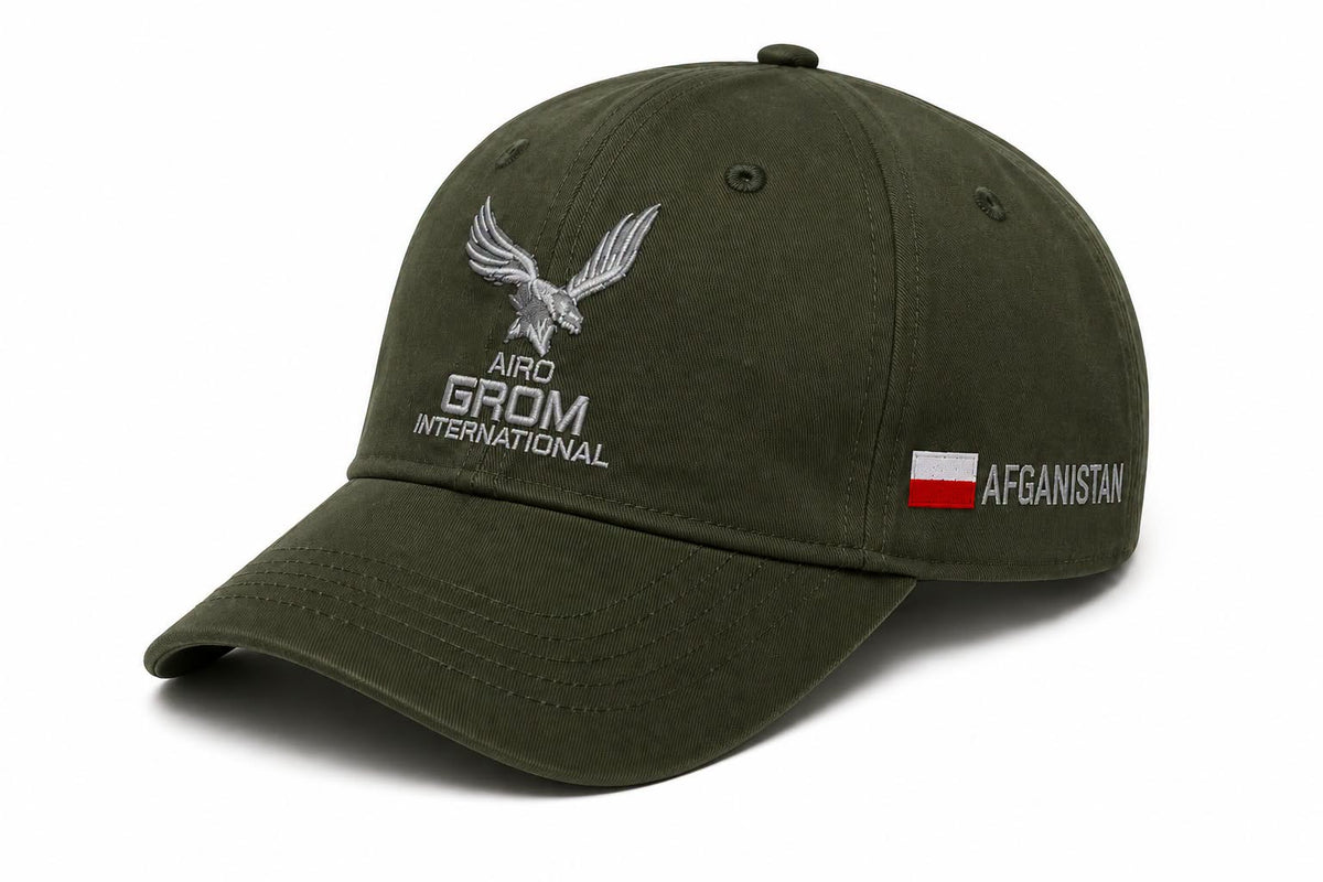 Czapka Snapback - Afganistan - Ranger Green